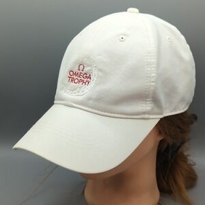 Nike Golf Omega Trophy Cap Hat White Strapback OSFM Adjustable
